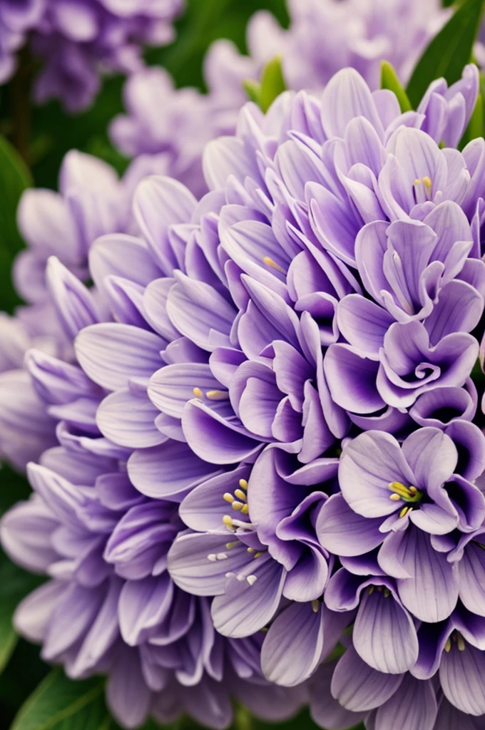 delicate and elegant lilac flowers
