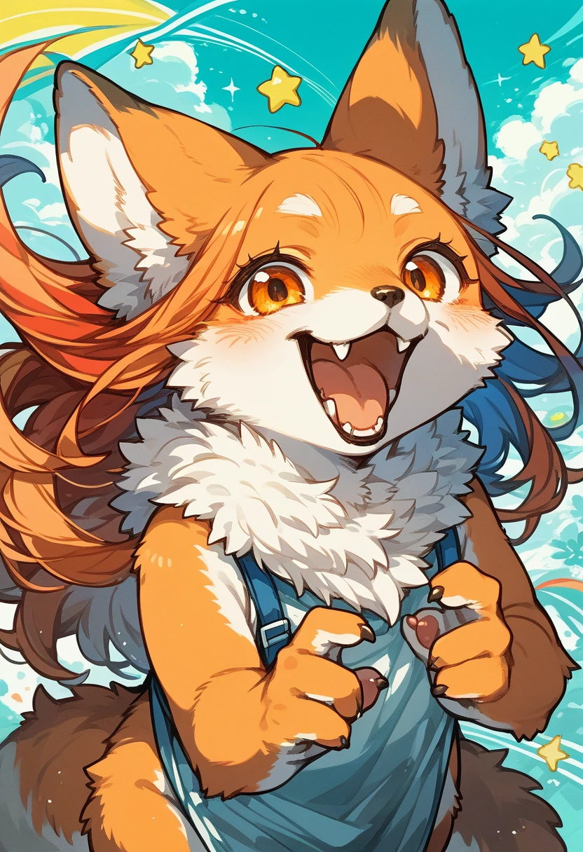 super high resolution, detailed background, Swiss Mountain Railways, boy, girl, Happy, joyful, absurdres(Photos of solo travelers)(kemono, furry anthro),