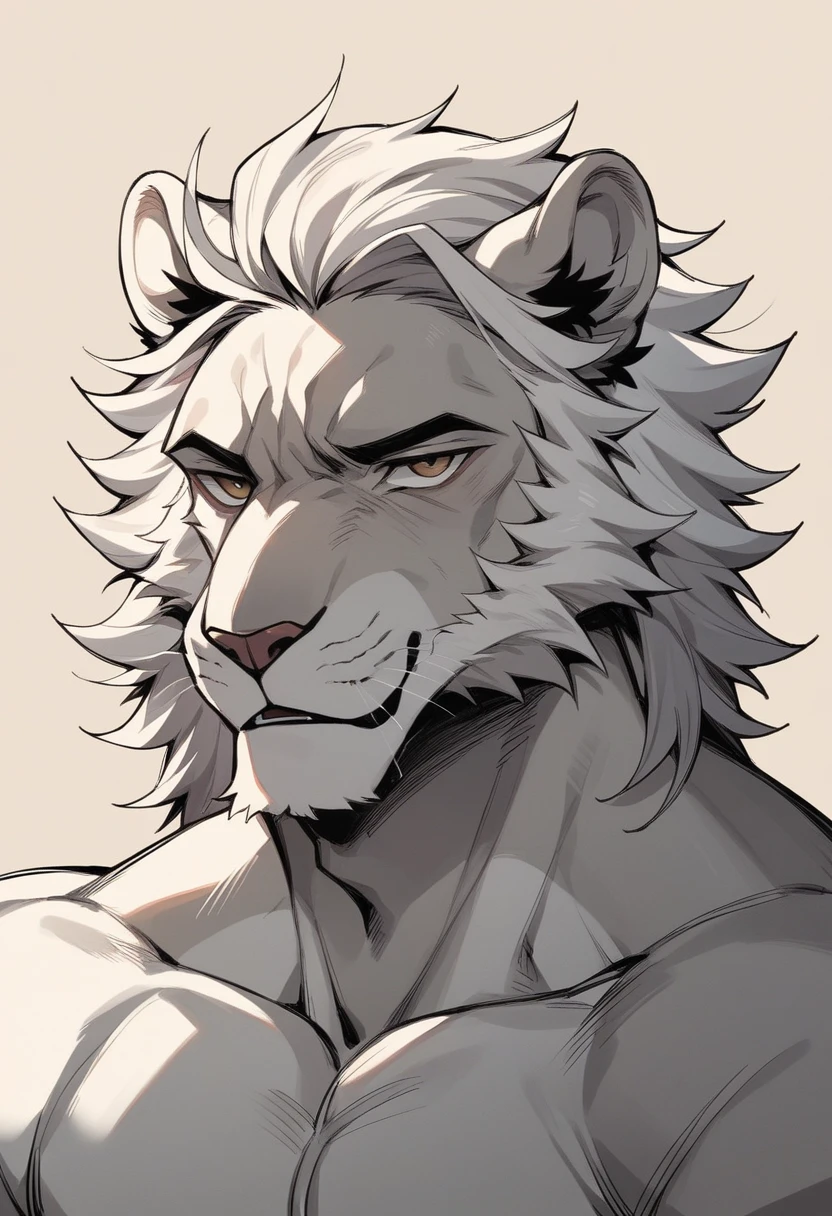 Image Description for Muay Thai Business:
Em um fundo negro profundo, the imposing figure of a stylized lion emerges. The contours of the lion are outlined in white, highlighting its majesty and strength. The lion's eyes glow a vibrant red, Conveying intensity and determination. Over the lion's head, an imposing crest reminiscent of the Spartan helmet, symbolizing courage and protection. This image not only captures the essence of the lion as a symbol of power, but also embodies the ancient values of bravery and resilience associated with the spirit of Muay Thai.