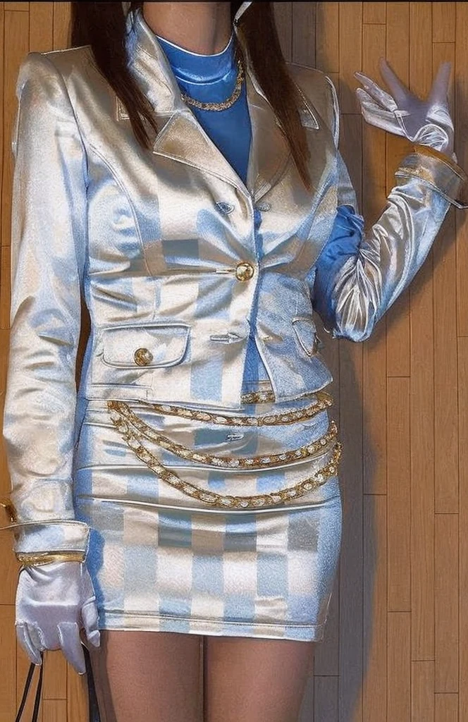 ultra high detail satin ined suits