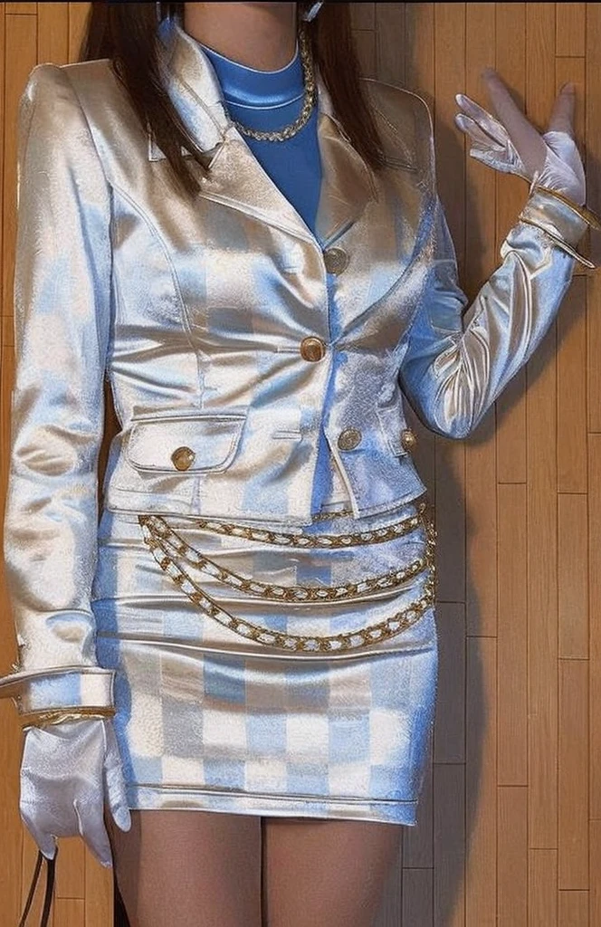 ultra high detail satin ined suits