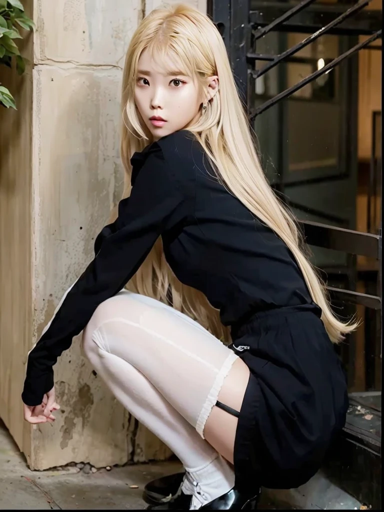 Lee Ji eun blonde 