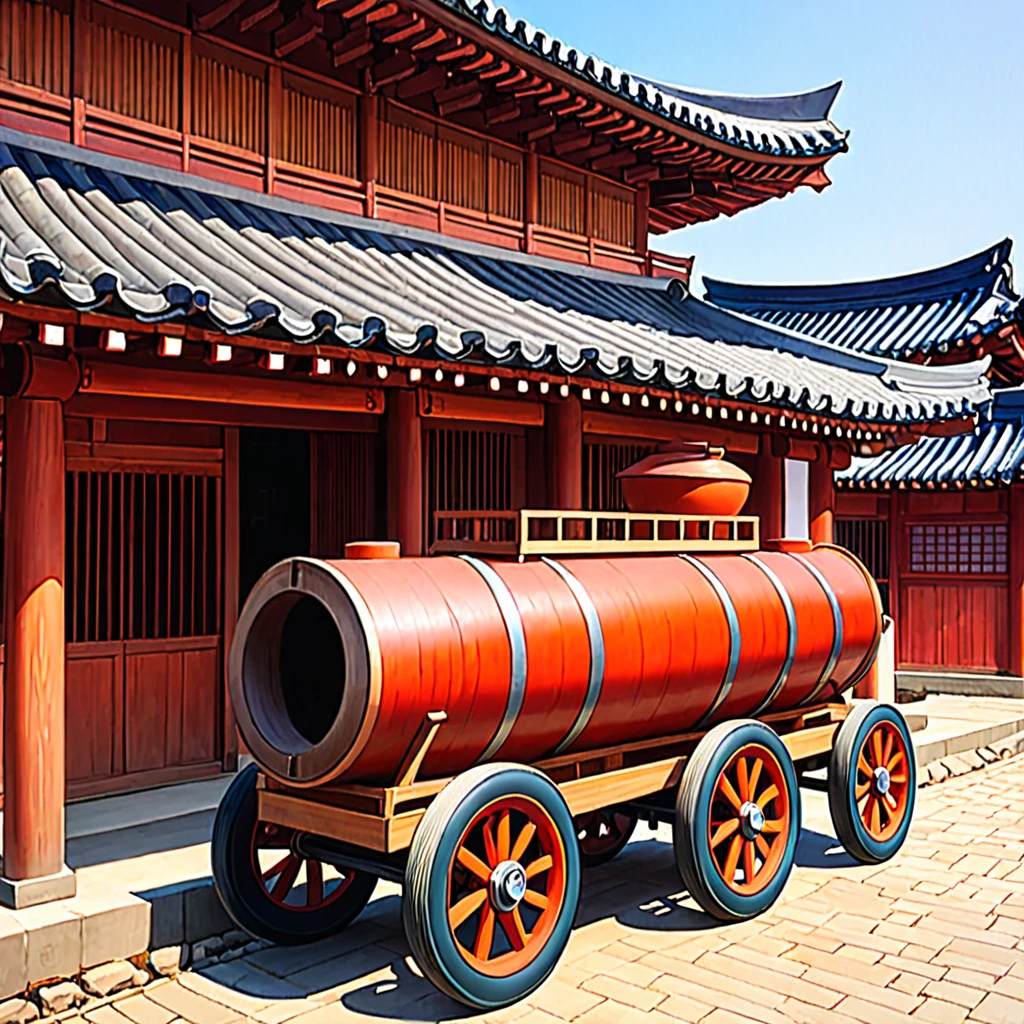 Korean traditional building technology, kiln, transportation, Sleeps 1, Transportation, wheeled, automobile