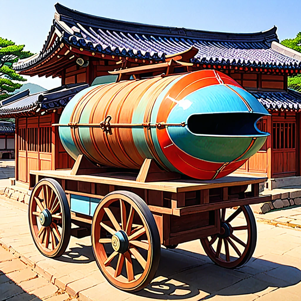 Korean traditional building technology, kiln, transportation, Sleeps 1, Transportation, wheeled, automobile