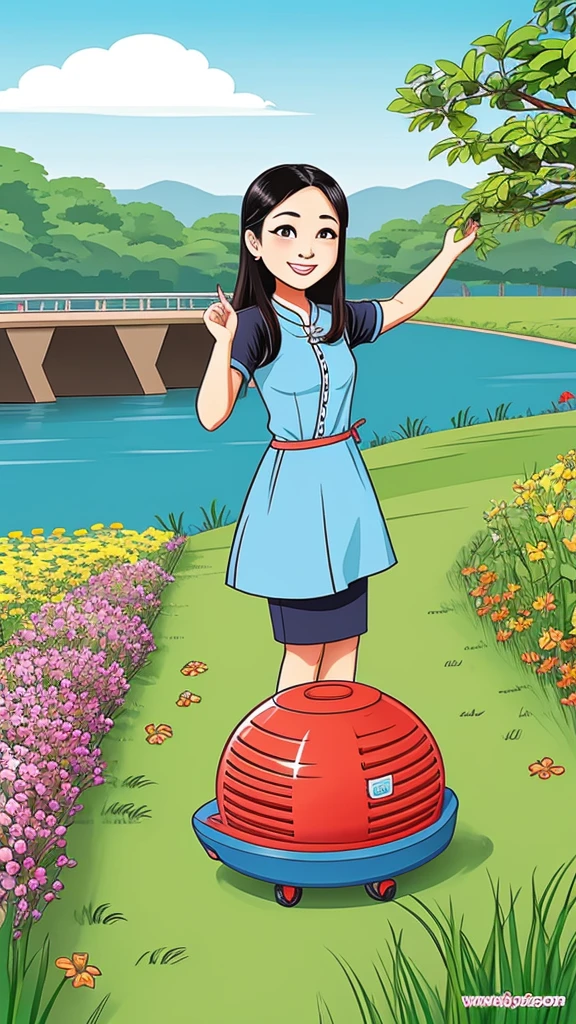 Chàng trai thích thể thao, cartoon