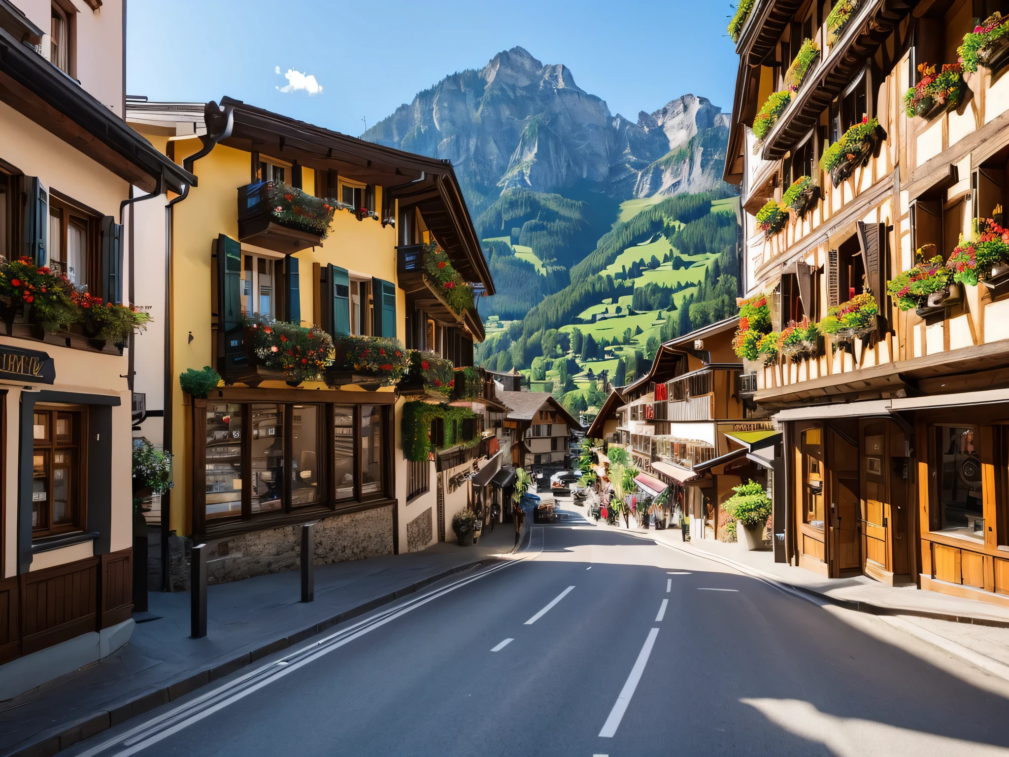 There is a building with a balcony.、There is also a balcony above, Architecture of Switzerland, Switzerland, Switzerland Alps, Alpine architecture, very ornate, Zenith View, View from the street, video footage, restaurant, lauterbrunnen valley, Werner Andermatt, Many stores, inspired Werner Andermatt, Beautiful little town、There is a building with a balcony.、There is also a balcony above, Portrait of Werner Andermatt, shutterstock, art nouveau, Architecture of Switzerland, Switzerland, Switzerland Alps, Alpine architecture, very ornate, Zenith View, View from the street, video footage, lauterbrunnen valley, restaurant, Many stores, Beautiful little town