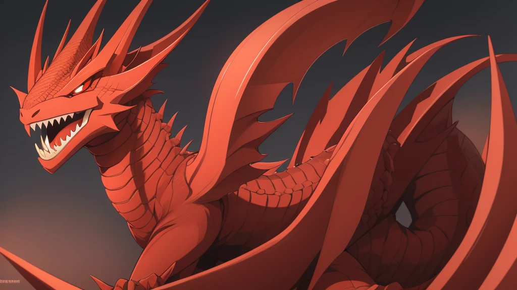 Red smiling Dragon ??????