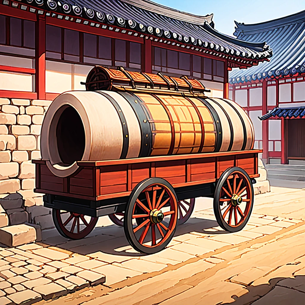 kiln, transportation, Sleeps 1, Transportation, wheeled, Joseon Dynasty