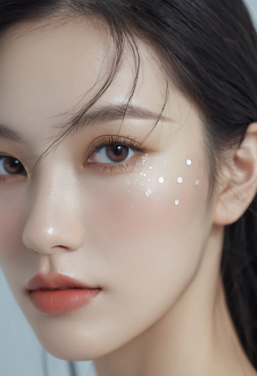 Attractive woman, Beautiful and detailed eyes, Beautiful and detailed lips, Very detailed顔, Long eyelashes, Elegant appearance, 
pores、Spotty skin redness、A dull color palette that makes you feel the blood vessels、Dramatic Shadows, Structure of the film, photoGenuineistic, (Highest quality, 4K, 8K, High resolution, masterpiece:1.2), Very detailed, (Genuine, photoGenuineistic, photoGenuineistic:1.37), 

Neon background