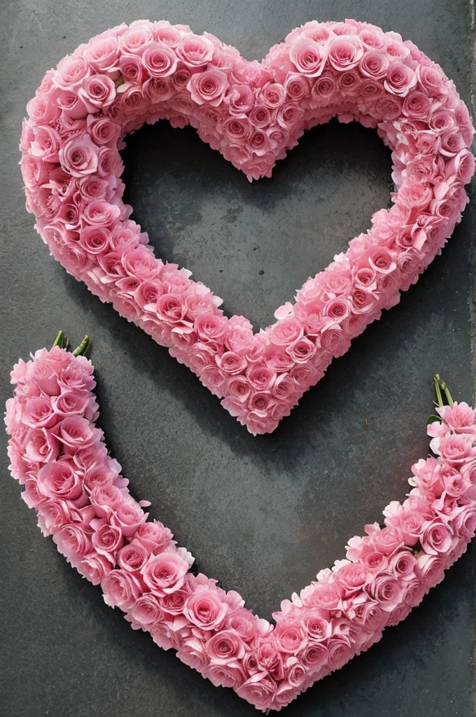 More flowers.love heart. good night