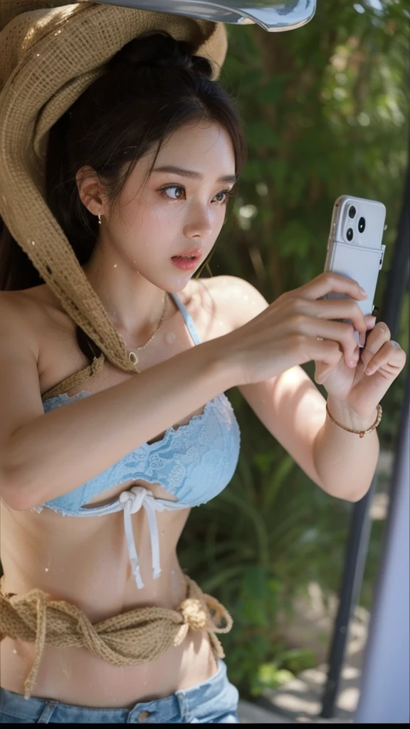 best quality, (masterpiece:1.4), (photorealistic:1.4), detailed eyes, detailed face, detailed hair, 1girl, full body, (sweaty:1.4), white skin, brown eyes, brown high ponytail hair, pink lips, car racer outfit, at car racing arena, sunny weather, (medium breast:1.1), clear sunglasses, raised eyebrows, detailed background, detailed around, Social realism, hairpods, backlighting, seating chart, sideways, Canon, 135mm, award winning, 8k