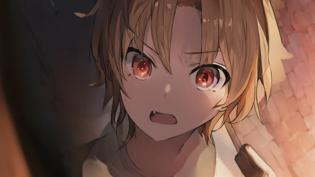(best quality:1.1), (masterpiece:1.4), photorealistic,1boy, solo, male focus, red eye, shocked, angry, blood on mouth, blood,