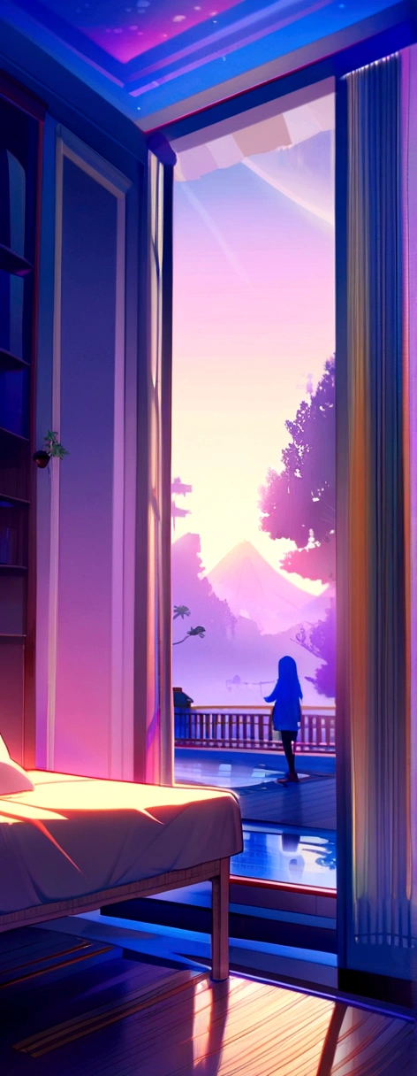 Detailed Color, ((Practical)), Every time, (masterpiece), Popular on CGsociety, Ma Lianquan, vibrant and enchanting atmosphere, (over-saturated:1.2), Scenery background, refraction, atmosphere, 极Every time超审美, (Soft Light), Home, Very detailed