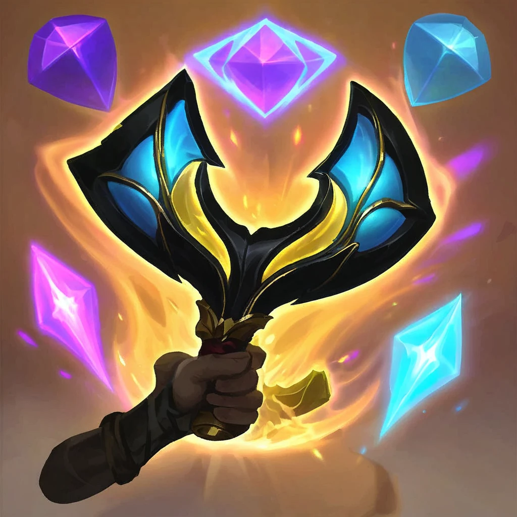 I want a black aura icon on your melee or ranged weapon that increases damage, choose the color of your aura, it will appear around your equipment