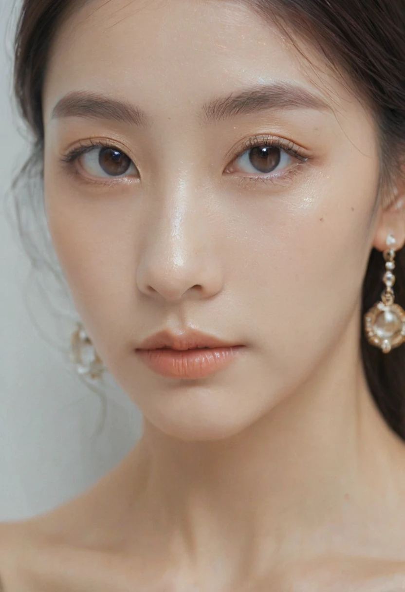 Analog Style、Eye Focus、Highest quality、(Fine skin texture)、superb、21 years old、Perfect Face、Enchanted eyes、(Seduction Makeup 1.3)、Skin pores、(Bokeh 1.5)、Sharp Focus、Film Grain、(Very detailed、Exquisitely crafted)、8K、High resolution、Very detailedな顔、Fine grain、(double eyelid:1.4)、Aristogre、Brown eyes、(commercial: 1.6)、(Enchanting Make-up)
pores、Patchy redness of the skin
