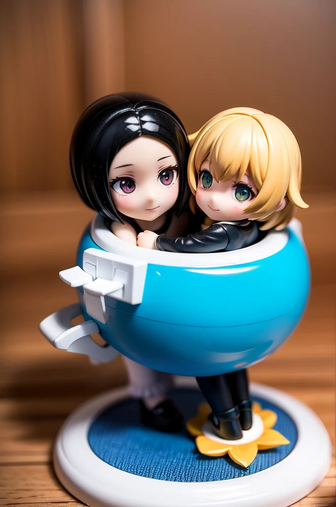 Adventurer, Chibi character, Cute, 2 people (girl, boy)