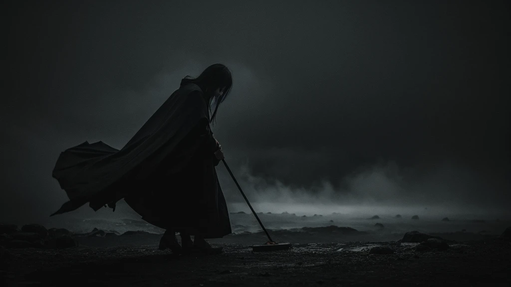I want to create a banner with a dark feel.。Create artistic images