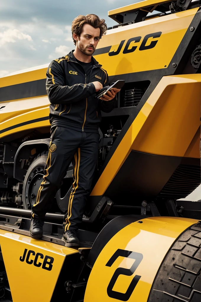 Realistic image of JCB