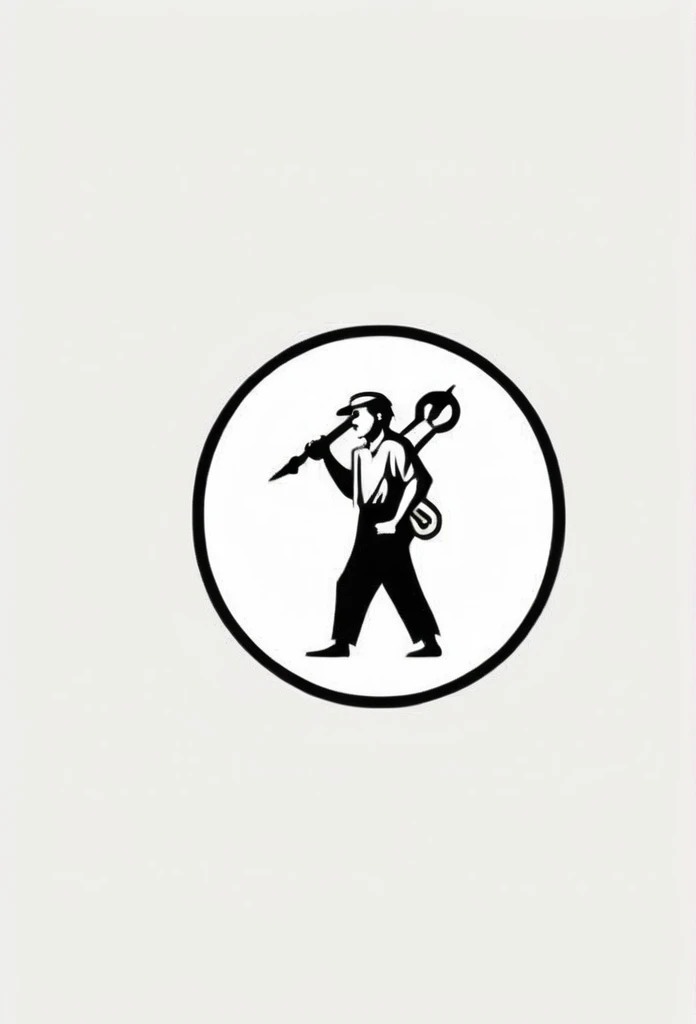Japanese Electric Factory Logo
a good old logo reminiscent of the 1900s
The logo shows an old man working hard at a factory with a small spanner, such as a motor,
Pretty cool
chic and modern design
White background