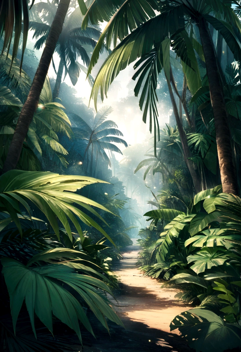 tropical, tropical mood, Tropical atmosphere, tropical jungle, tropical style, tropical forest, tropicalism, tropical, Tropical leaves, 熱帯plant, Tropical paradise, tropical climate, tropicalな雰囲気, (tropicalism), tropical palms, plant, high quality topical render, Tropical atmosphere, Package design, tropical foliage, movie写真 マクロ写真, Sparkling drops、We are hanging on magical, fantastical glass vines that reach from high branches to molten lava near us.。, Galaxy Fantasy Color, [Portrait], A central open area made from old paper. . 35mm Photography, movie, Bokeh, Professional, 4K, Very detailed