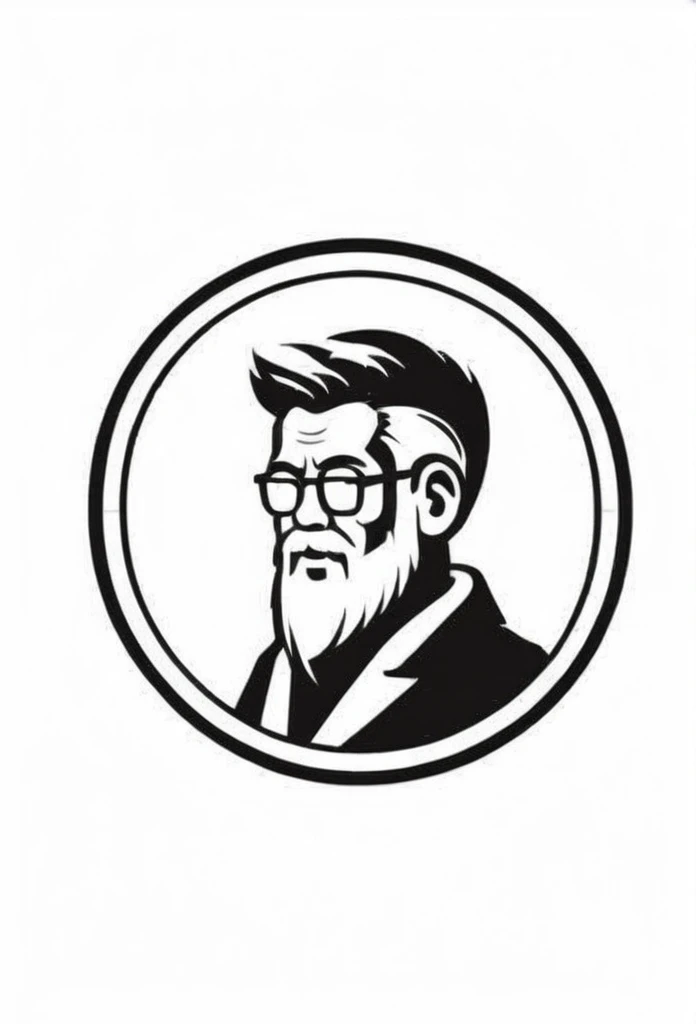 Japanese Electric Factory Logo

a good old logo reminiscent of the 1900s
The logo shows an old man working hard at a factory with a small spanner, such as a motor,
give someone the air of charcoal

Pretty cool
chic and modern design

White background