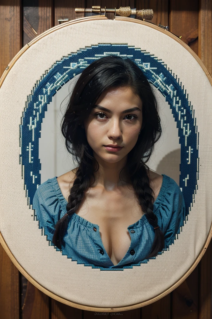 cross stitch pattern, pixelart