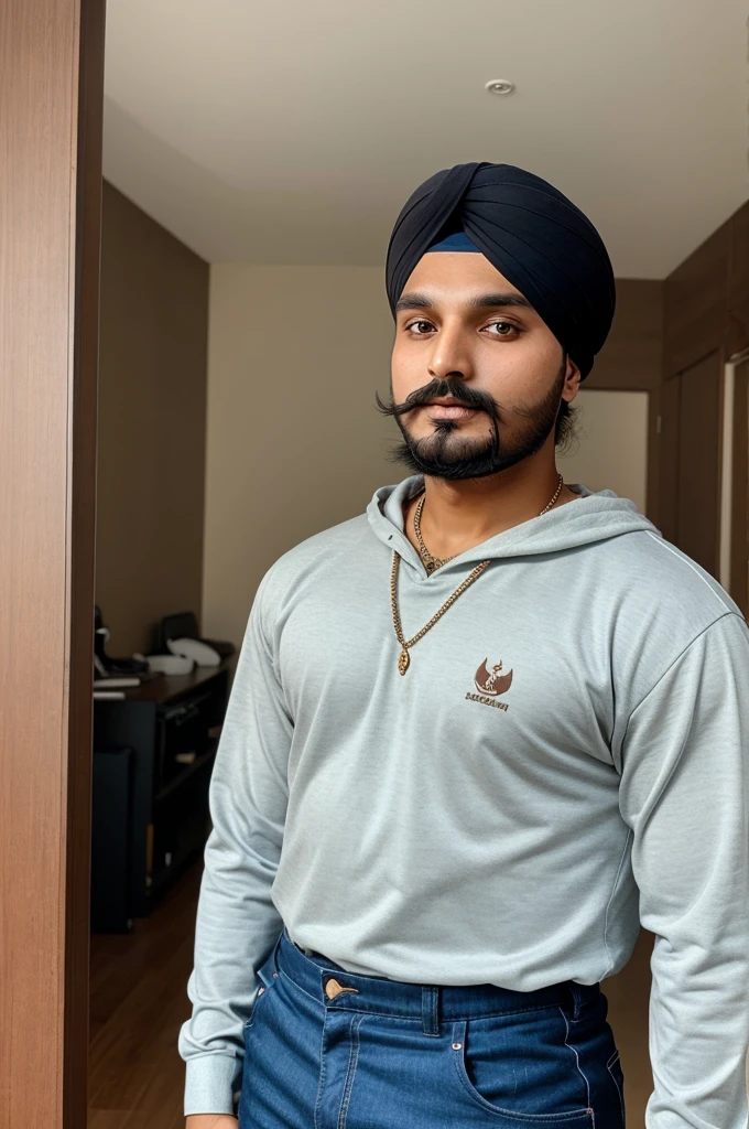 A picture of Sidhu moose wala