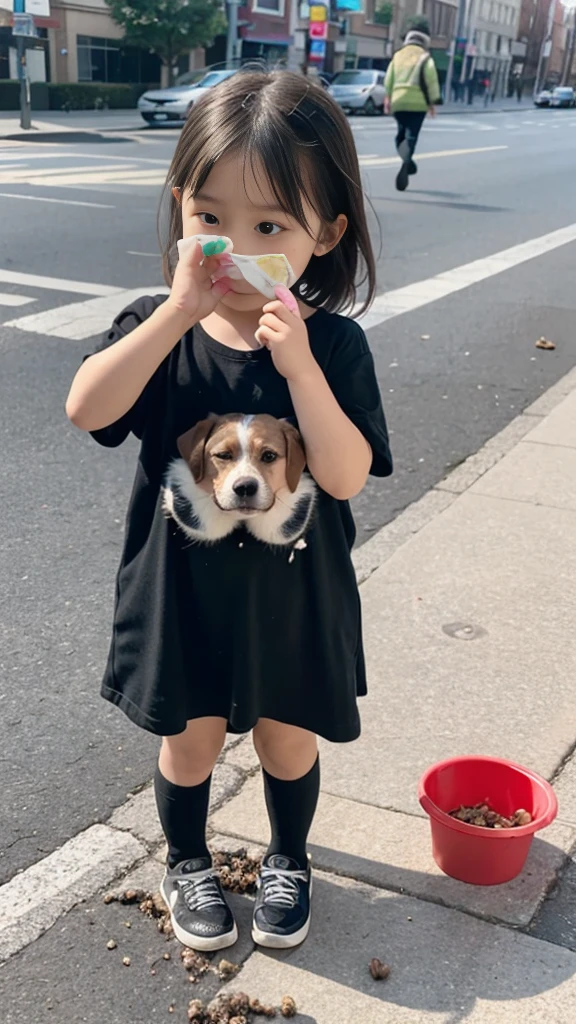 -year-girl d her father that there was dog poop on the ground