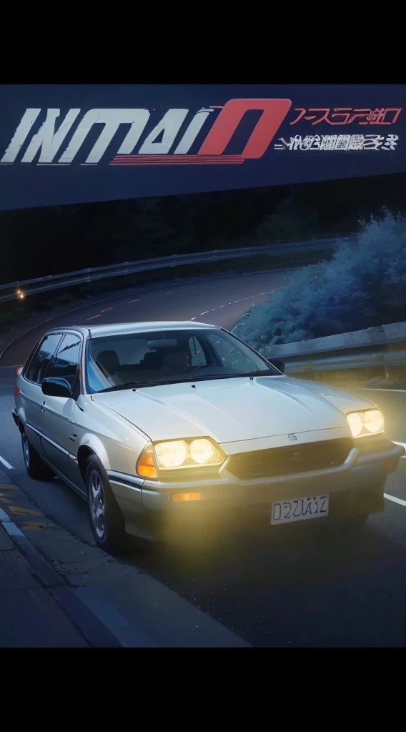 A car is driving on the road,Close-up of a person sitting in the back seat, Initials anime, Initials anime screenshot, Initials anime 1 0 8 0 p, Initials, page from Initials manga, Art Deco Beyond Anime Aesthetics, Comic Style,wagon R,suzuki、
