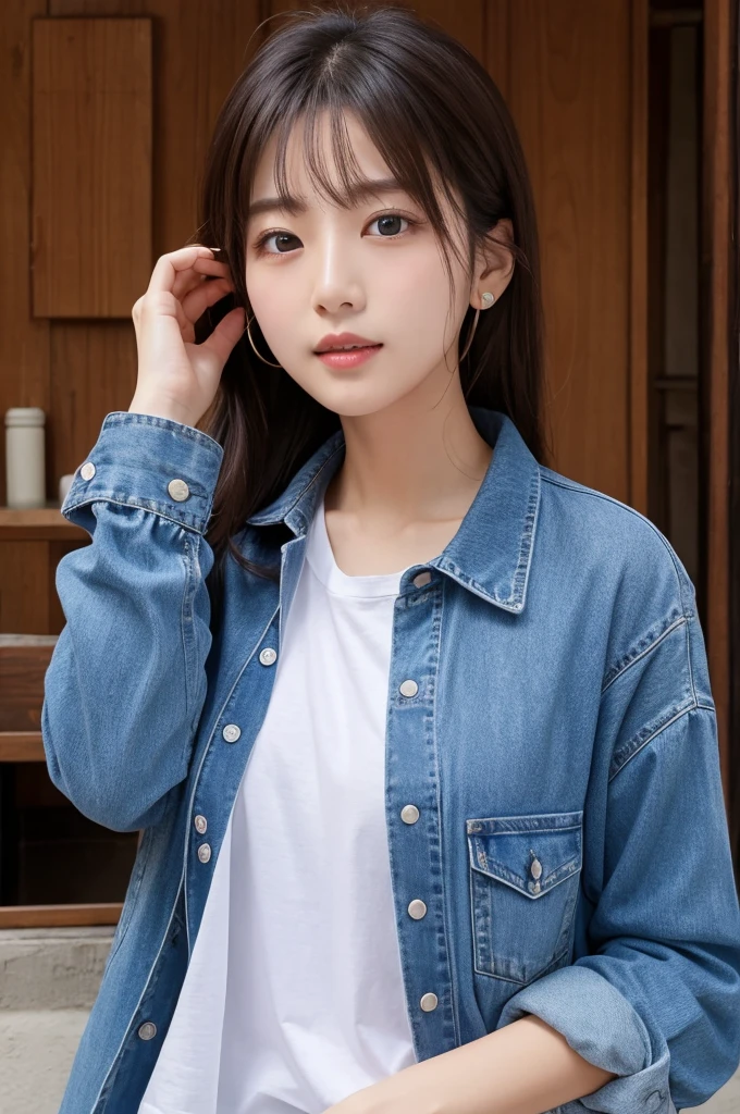 （（Highest quality））、Beauty、Shirt open、