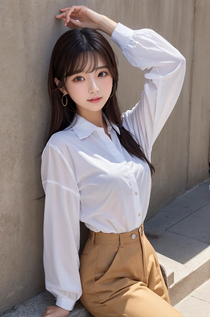 （（Highest quality））、Beauty、Shirt open、