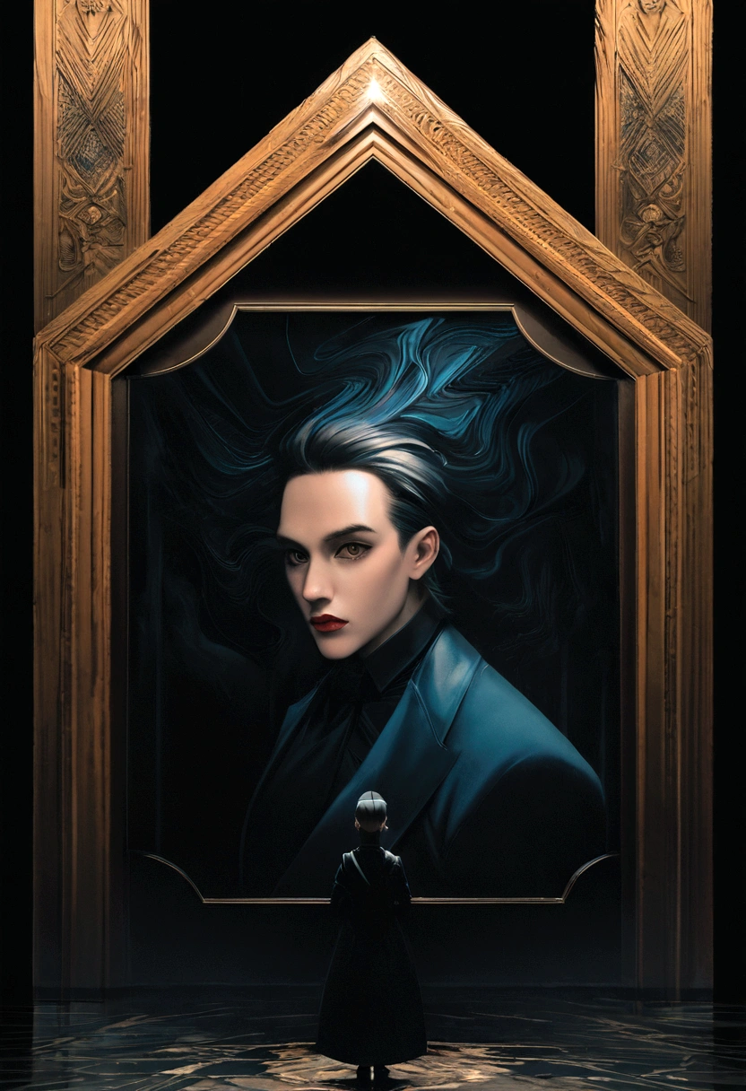 (dark interior background, capricious, private study:1.3) ass pov, Lee Jeffries, Nikon D850, film stock photos ,4 kodak portra 400 ,camera f1.6 lens ,rich colors ,surreal ,lifelike texture, dramatic lighting , Cinesteel 800, geometric digital art