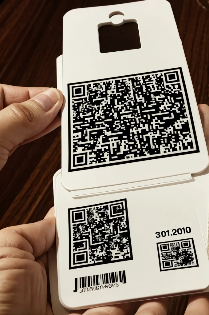 Hotel key with QR