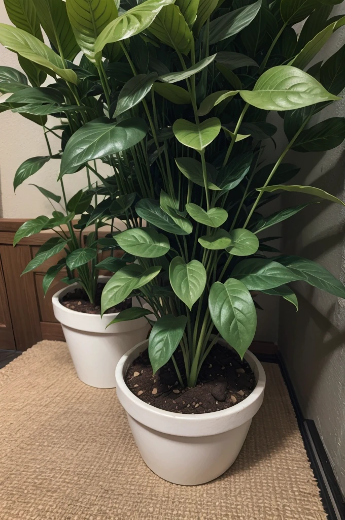 green plants