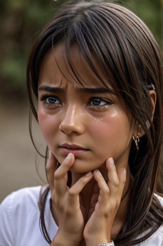Anima Girl crying