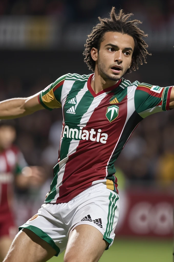 Manoel Gomes playing for Fluminense