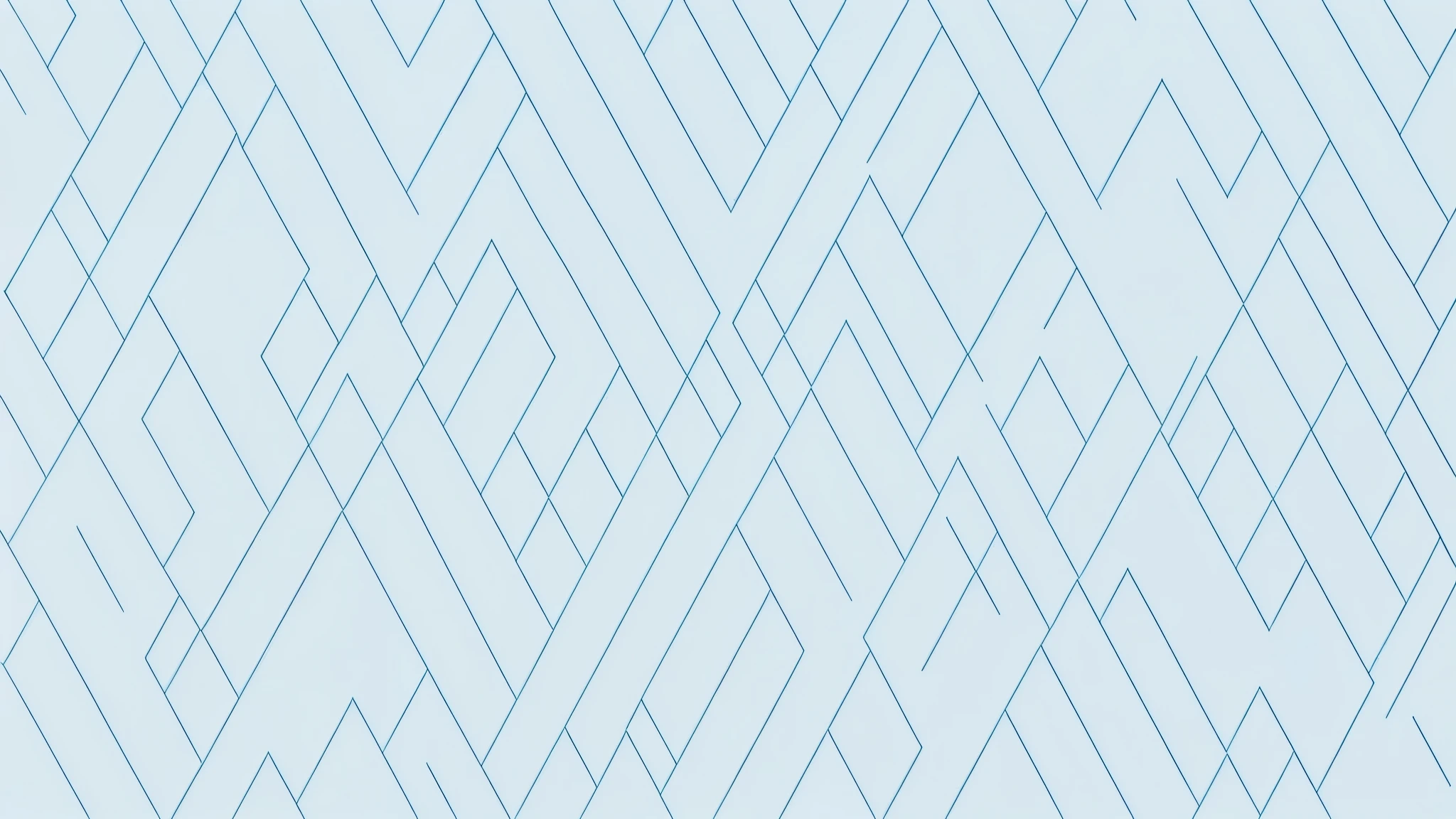 some geometric shapes lying here and there on a white background