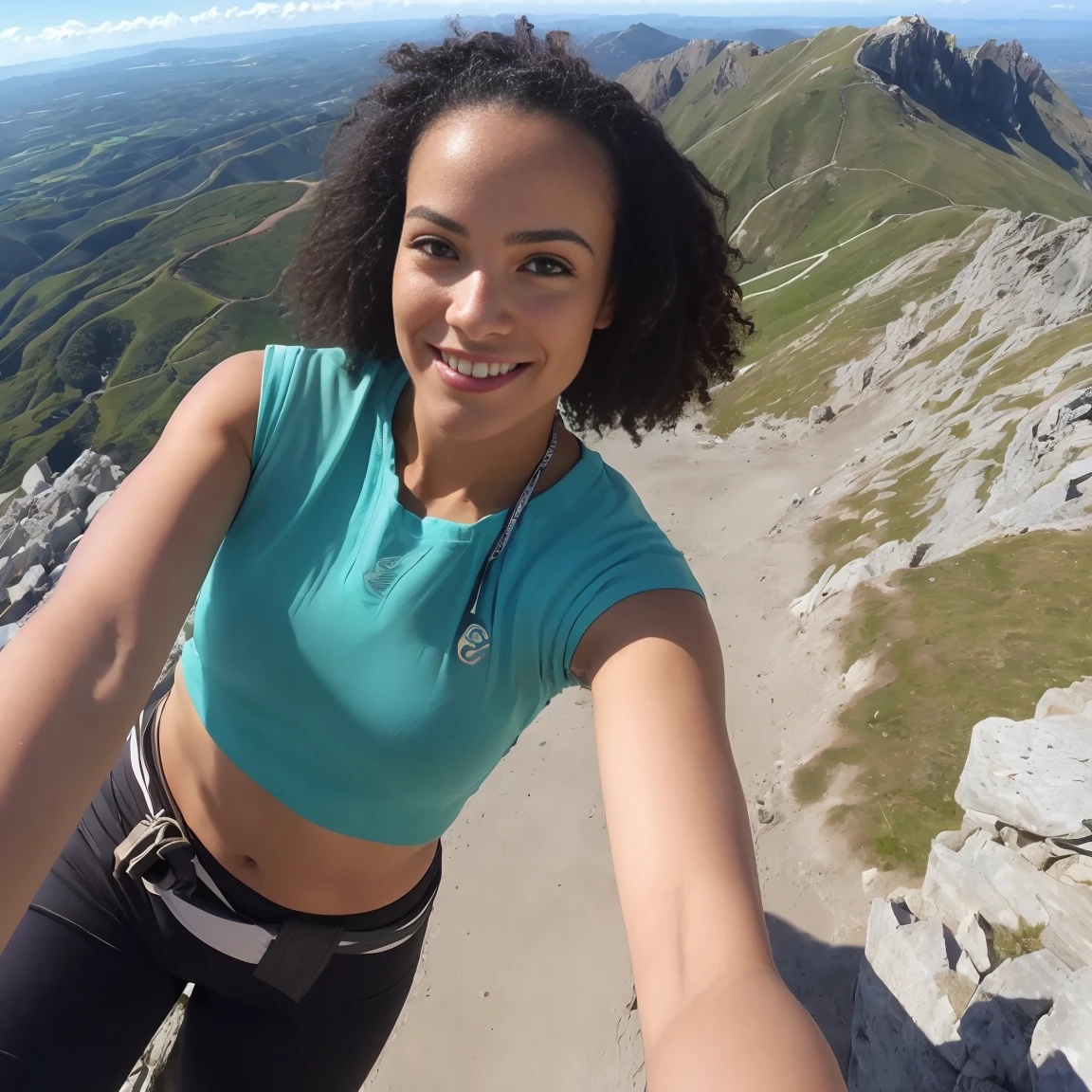 (Selfie, Vue depuis le sommet: 1.4), (Right half of the body: 1.4), Photo RAW uhd d&#39;a 24 year old blonde (Woman with light blue eyes) s&#39;workout at the gym, tout le corps , Soulever des poids dans la salle de sport (), (neckleace), Details (Textures! , poils! , glow, color!! , disadvantages: 1.1), olhos brilhantes com muitos Details (En regardant la caméra), Reflex lighting, Appareil photo reflex, Ultra-quality, affûtage, depth of ﬁeld, grain de film (downtown), Fujifilm XT3, clair comme du cristal, frame downtown, nice face, sharp focus detailed skin pores, oilly skin, coup de soleil, complex eye Details, tout le corps, tetas grandes , yoga pants, s&#39;workout at the gym