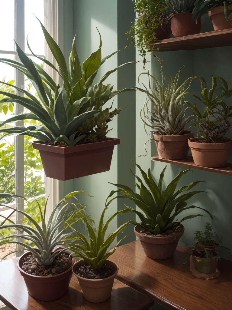 air plants growing in Florida.