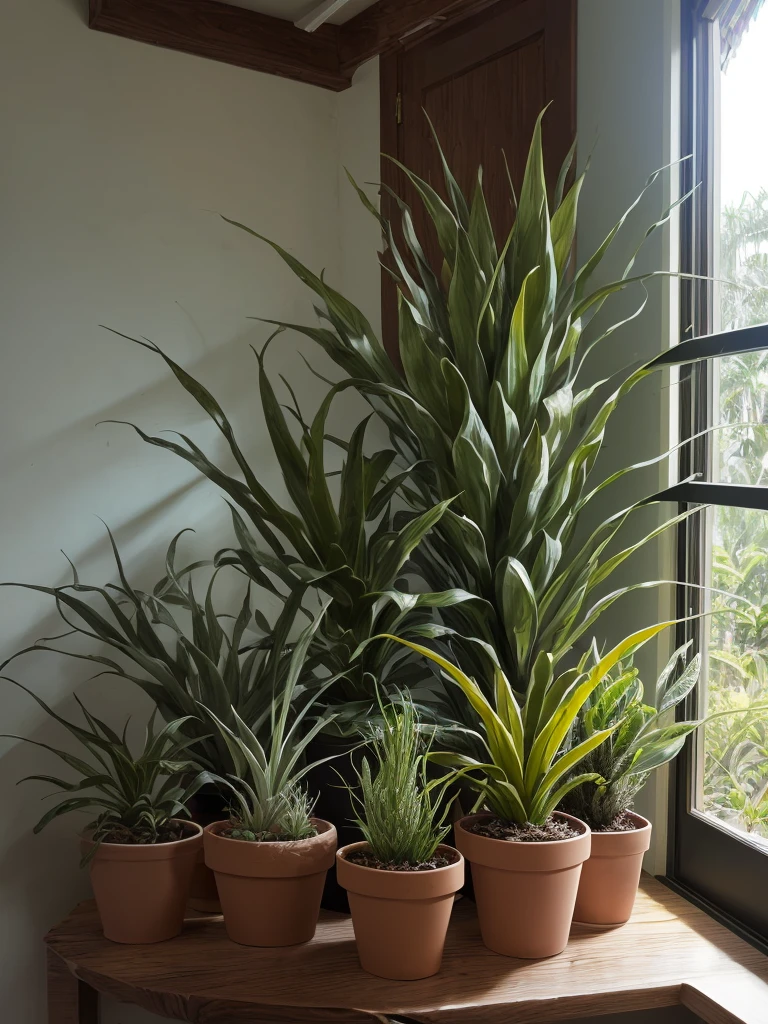 air plants growing in Florida.