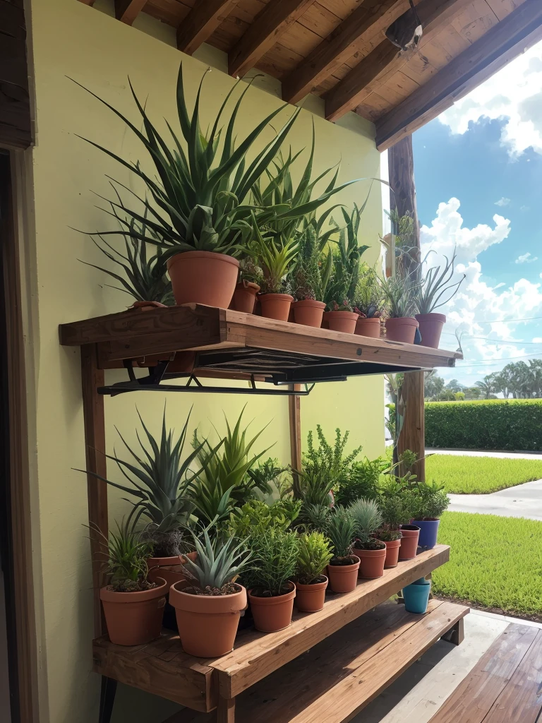 air plants growing in Florida.