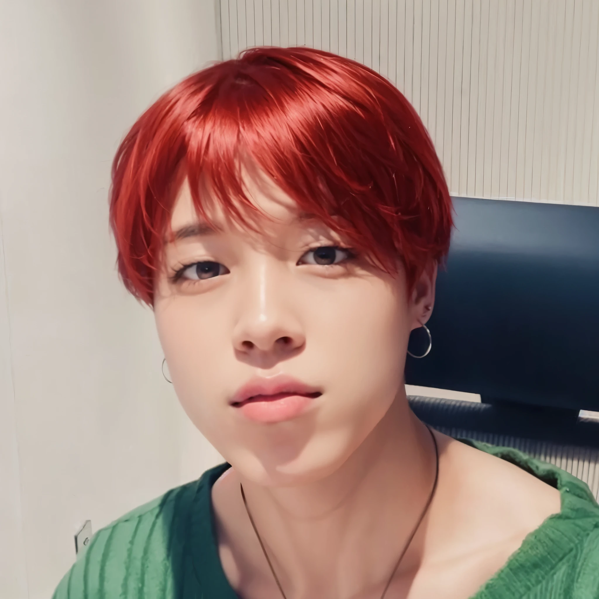 Jimin red hair