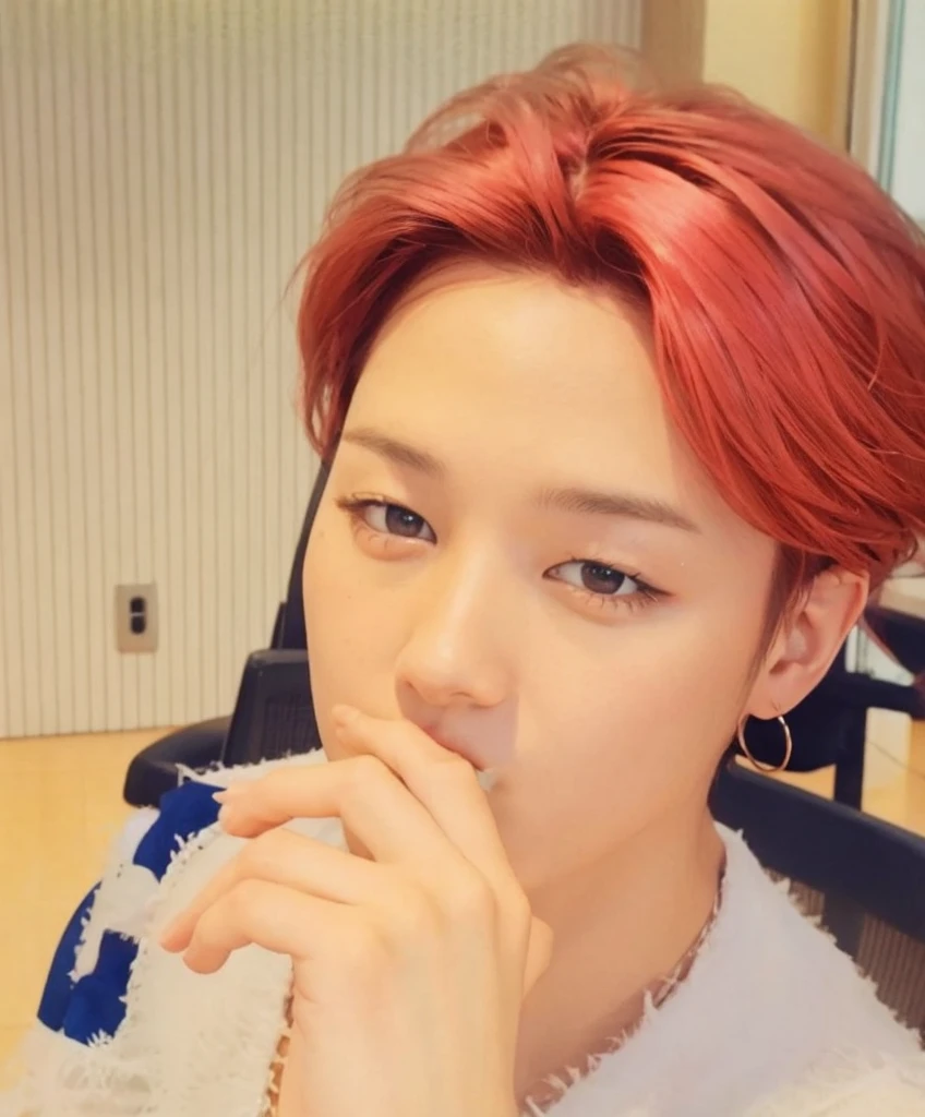 Jimin red hair
