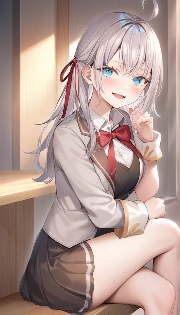 1girl, female focus,Alisa Mikhailovna Kujou, best quality, very aesthetic, absurdres,4K
