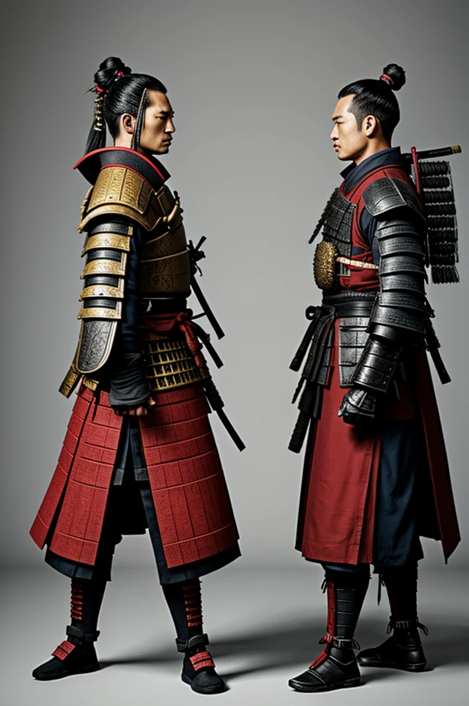 Spawns two samurai next to each other but one shorter than the other