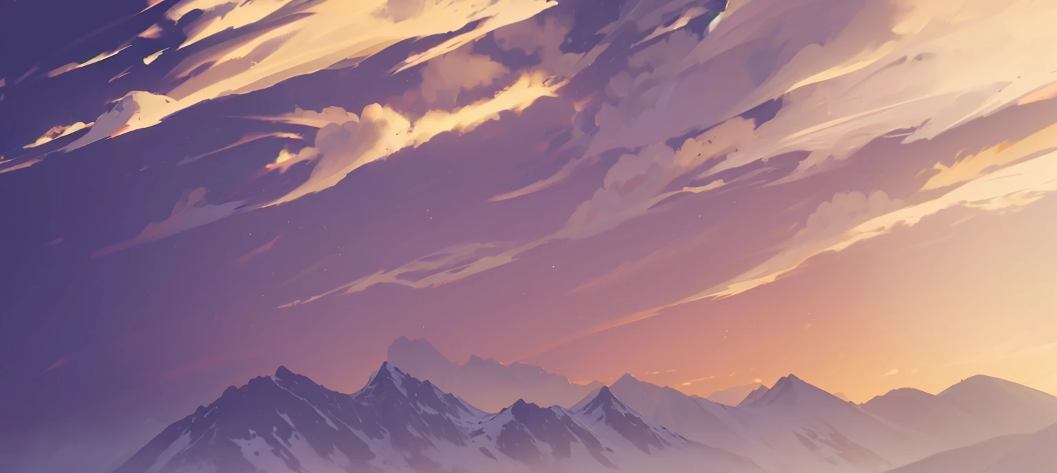 dawn time, daybreak sky, dark morning, mountain silhouette farr away,