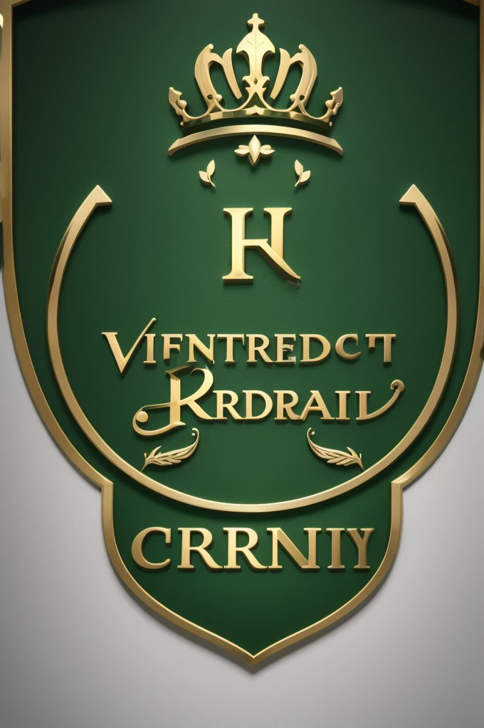 brand logo de indentidade visual, cor verde Royal, visual identity of video EDITOR, proffesional, brand logo [[cor verde royal]]