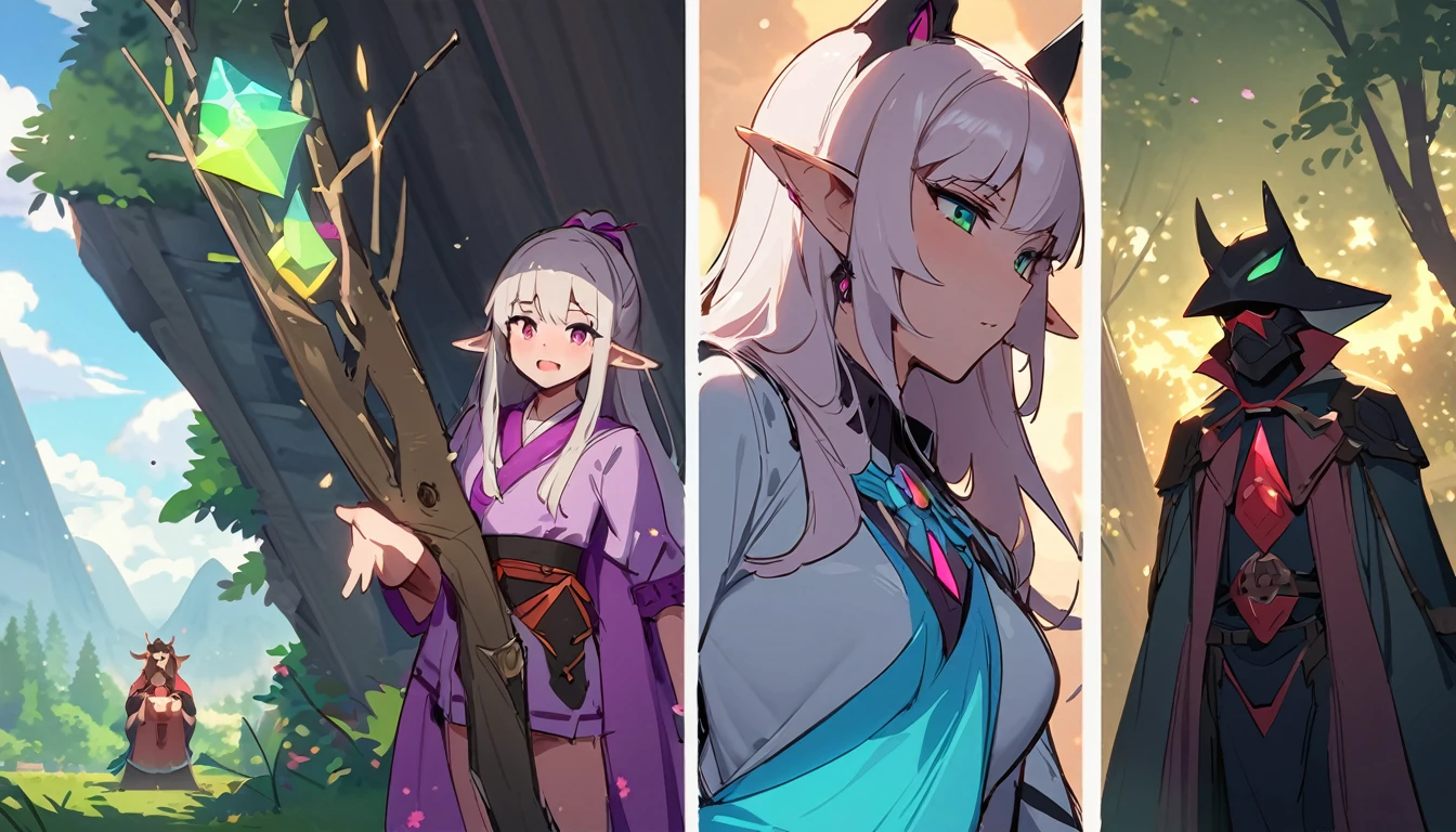 (шеDевр, Best quality:1.2), ОDин, 1 Dевушка, l2rvelf, inexpressive, ГляDя на зрителя, pointed ears, Dark Crystal броня, skirt, life, split, Lineage 2,, Beautiful Japanese anime style..,чрезвычайно Dетализированные глаза и лицо,смелые стуDенты,реалистичный стуDент,in forests、Dлинные золотые волосы,elfs' ears,black lace panties,стройные беDра, varies multi etc. D.. D.. --v 6 --s 1000 --c 20 --q 20 --хаос 100,(loose hair),(Dинамичная поза),(sharp focus),(bright colors),(Magic effects),(heroic),(epics),(emotional),(breathtaking),(main part:1.2) whole body.), (anime style), (Super Detailed), (cruel), (uhd, HDR), (8 k), (A high resolution: 1.2), (complex and beautiful: 1.2), (Dramatic Lighting: 1.2) , (Looking at the viewer), Laura:Dобавлять_Dеталь:1, flowing white hair, Dетальed red eyes, A skeleton, Tomohiko Ito style