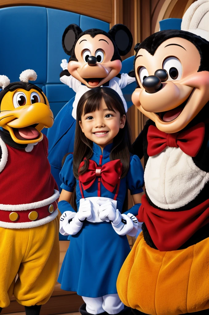 watching disney