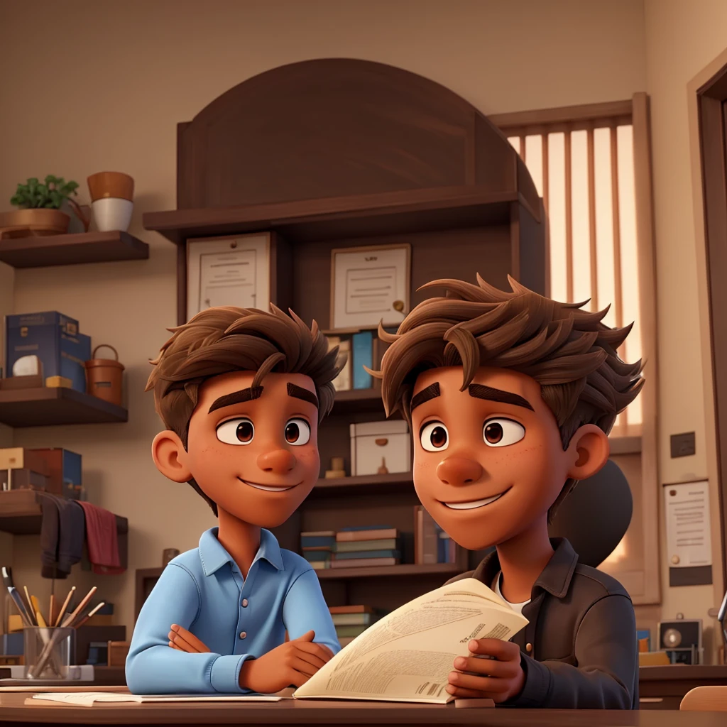 A 20 year old young man, studying law, with light brown skin color, hair gradient style, It&#39;s not that good or bad, average, I have brown eyes, brazileiro, 1,75 in height and 64kg in weight 